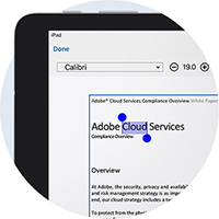 Adobe Acrobat DC share icon graphic