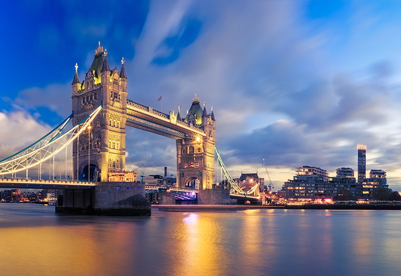 View of the London Bridge