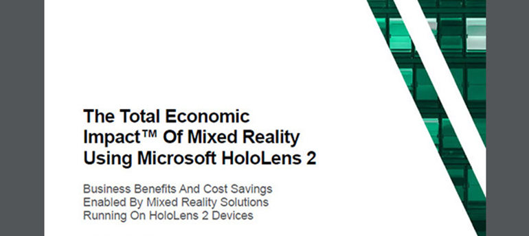 Artikel Forrester: The Total Economic Impact Of Mixed Reality Using Microsoft HoloLens 2 Bild