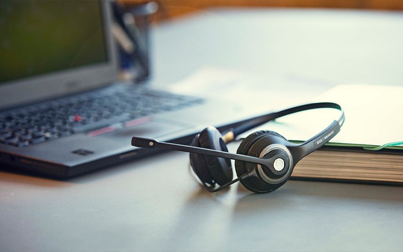 IMPACT SC 230 headset on a desk